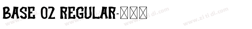Base 02 Regular字体转换